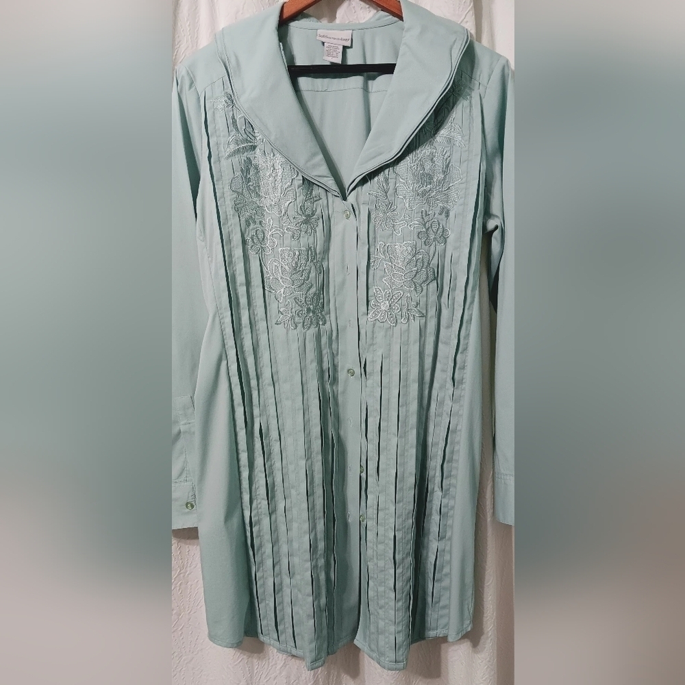 Soft Surroundings Light Green Tunic